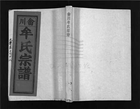 _[浙江樂清]重修牟氏宗譜四十六卷（第十二冊卷十七、卷十八）__