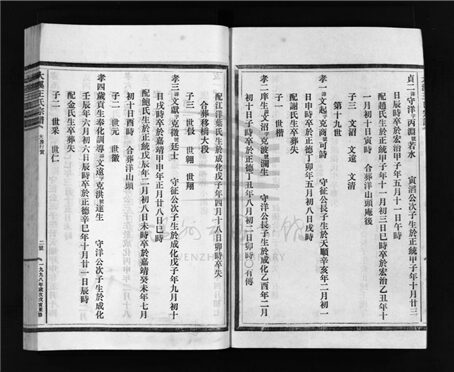 _[浙江樂清]重修大溪王氏宗譜十一卷首五卷（第九冊卷四）__