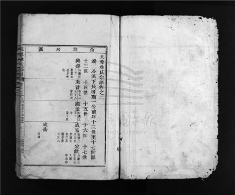_[浙江樂清]重修芙蓉林氏宗譜十卷（第二冊卷二）__