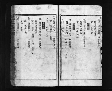 _[浙江樂清]重修呂岙呂氏宗譜四卷（第二冊卷三）__