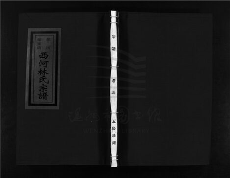 _[浙江樂清]重修鄔家橋龍川西河郡林氏宗譜（第五冊）__