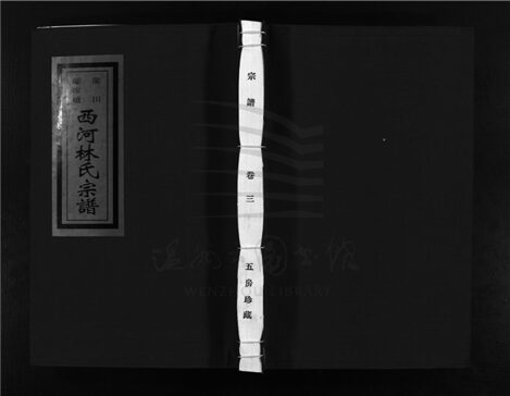 _[浙江樂清]重修鄔家橋龍川西河郡林氏宗譜（第三冊）__