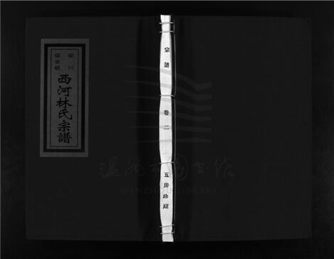 _[浙江樂清]重修鄔家橋龍川西河郡林氏宗譜（第二冊）__