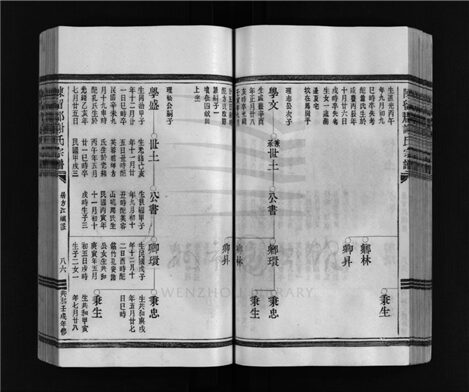 _[浙江樂清]重修陳留郡謝氏宗譜（第三冊下）__