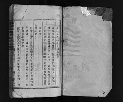_[浙江瑞安]重修玉樂瑞平太王氏宗譜四卷（第二冊卷三、卷四）__