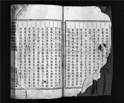 _[浙江瑞安]重修玉樂瑞平太王氏宗譜四卷（第一冊卷一、卷二）__