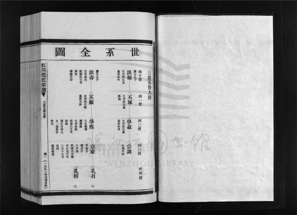 _[浙江樂清]重修虹川倪氏宗譜（第三冊上）__