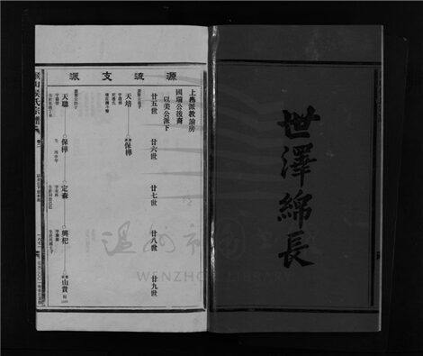 _[浙江樂清]重修緱山侯氏宗譜九卷（第十一冊卷二之九）__