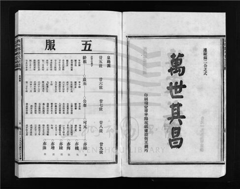 _[浙江樂清]續修西河郡卓氏宗譜九卷（第五冊卷五）__