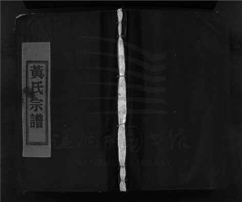_[浙江樂清]重修蒲岐黃氏宗譜（第一冊）__