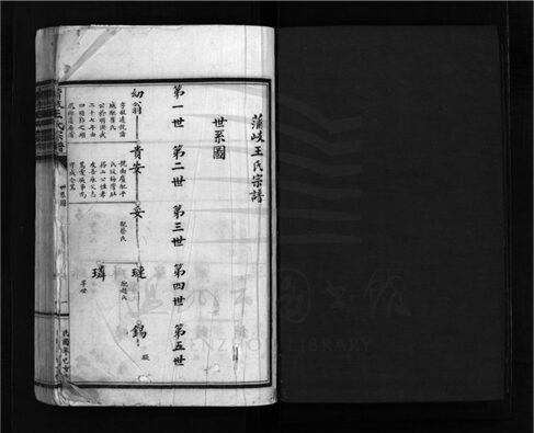 _[浙江樂清]重修蒲岐王氏宗譜（第二冊）__