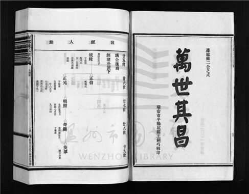 _[浙江樂清]重修南郭陳氏宗譜（第四冊上）__