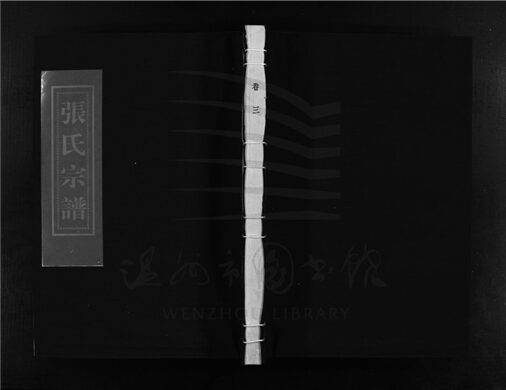 _[浙江樂清]重修陳川張侯氏宗譜十卷（第三冊卷三）__