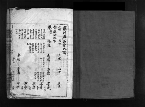 _[浙江樂清]重修徐氏輿西宗譜__