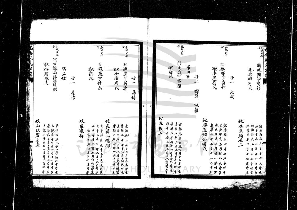 _[浙江永嘉]重修福佑鮑氏宗譜（第二冊）__