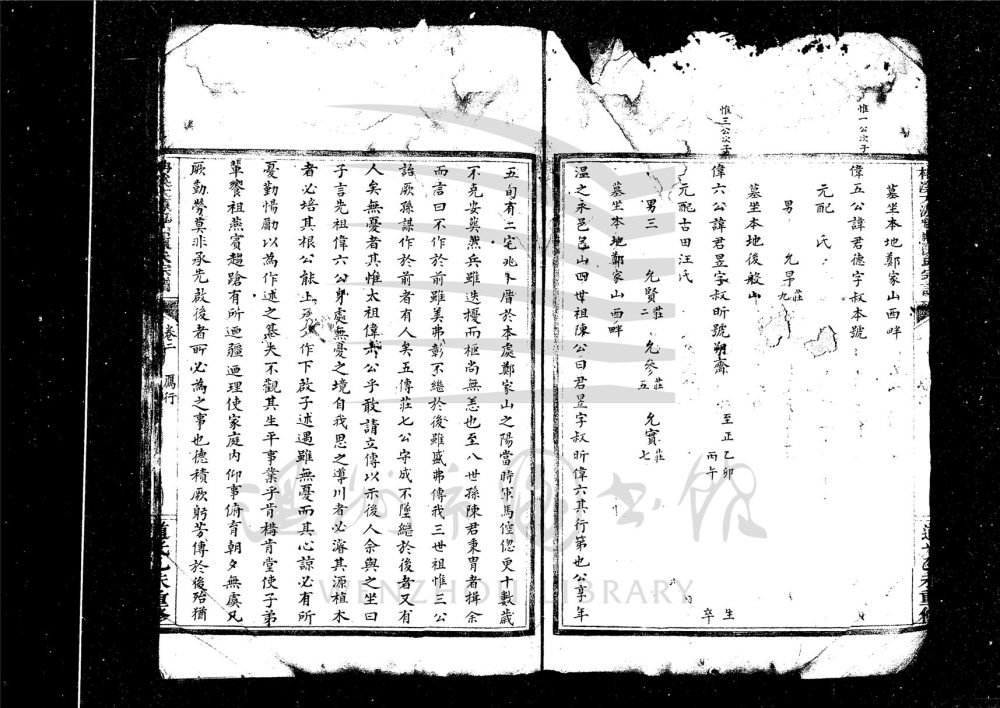 _[浙江瑞安]柟溪大源包山陳氏宗譜三卷（第二冊卷二）__
