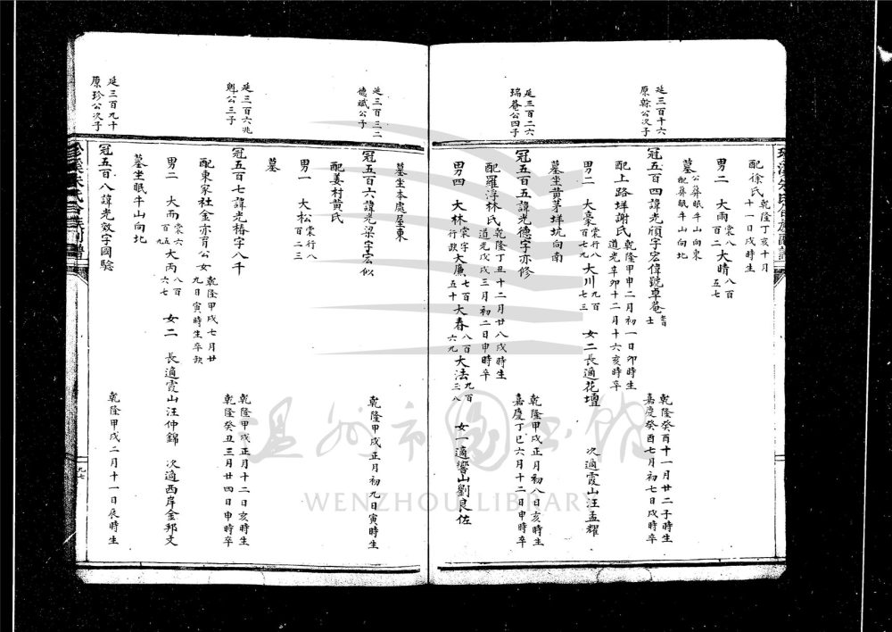 _[浙江永嘉]珍溪朱氏合族副譜（第八冊）__