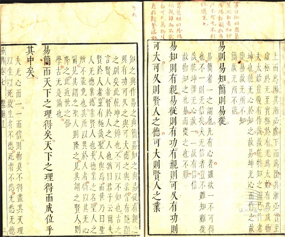 _易傳八卷（第四冊卷七至八、王輔嗣論易一卷）__
