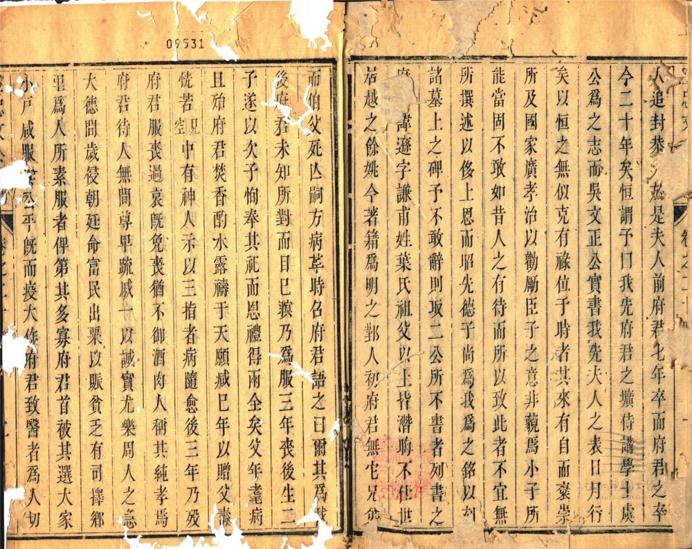 _王忠文公集二十五卷（第十冊卷二十四至二十五）__