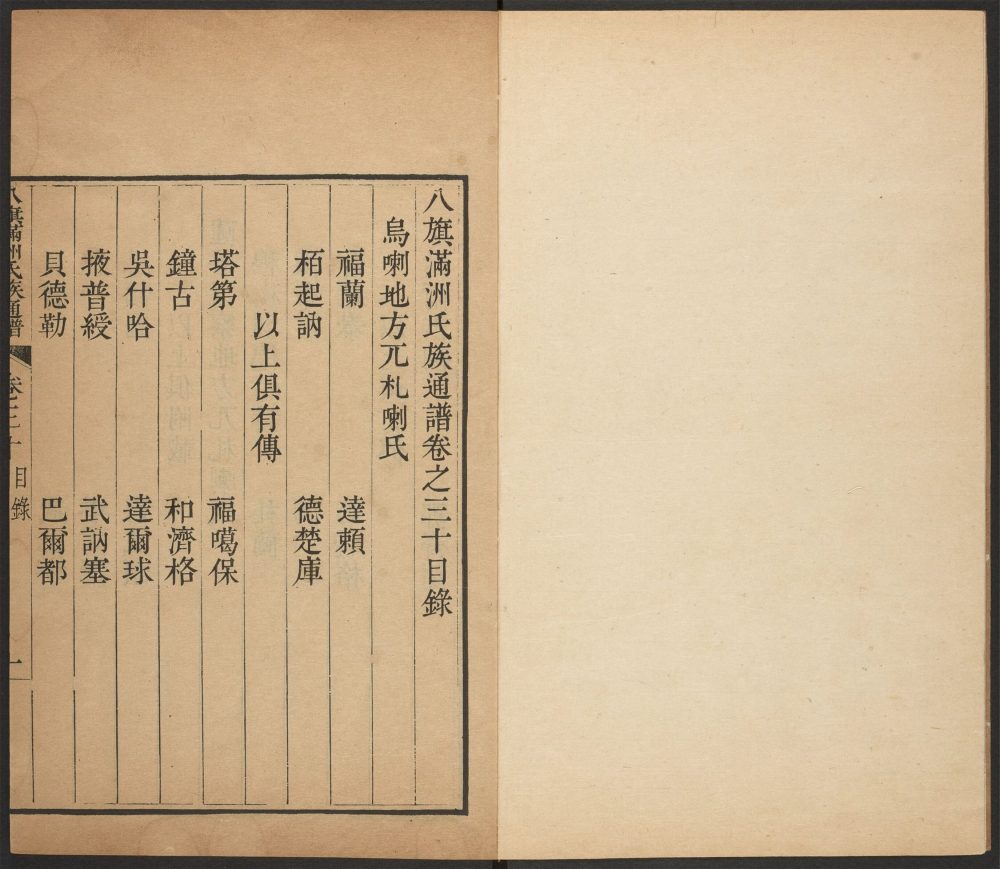 _八旗满洲氏族通谱_v.__ _八旗满洲氏族通谱_v.__