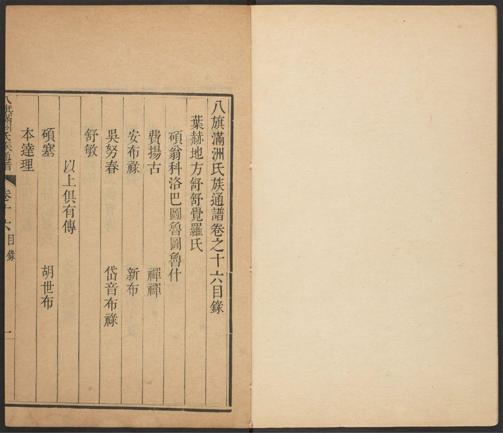 _八旗满洲氏族通谱_v.__ _八旗满洲氏族通谱_v.__