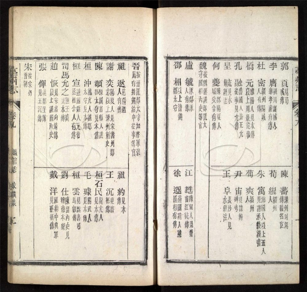 -【光緒】毫州志二十卷首一卷-第七册__ -【光緒】毫州志二十卷首一卷-第七册__