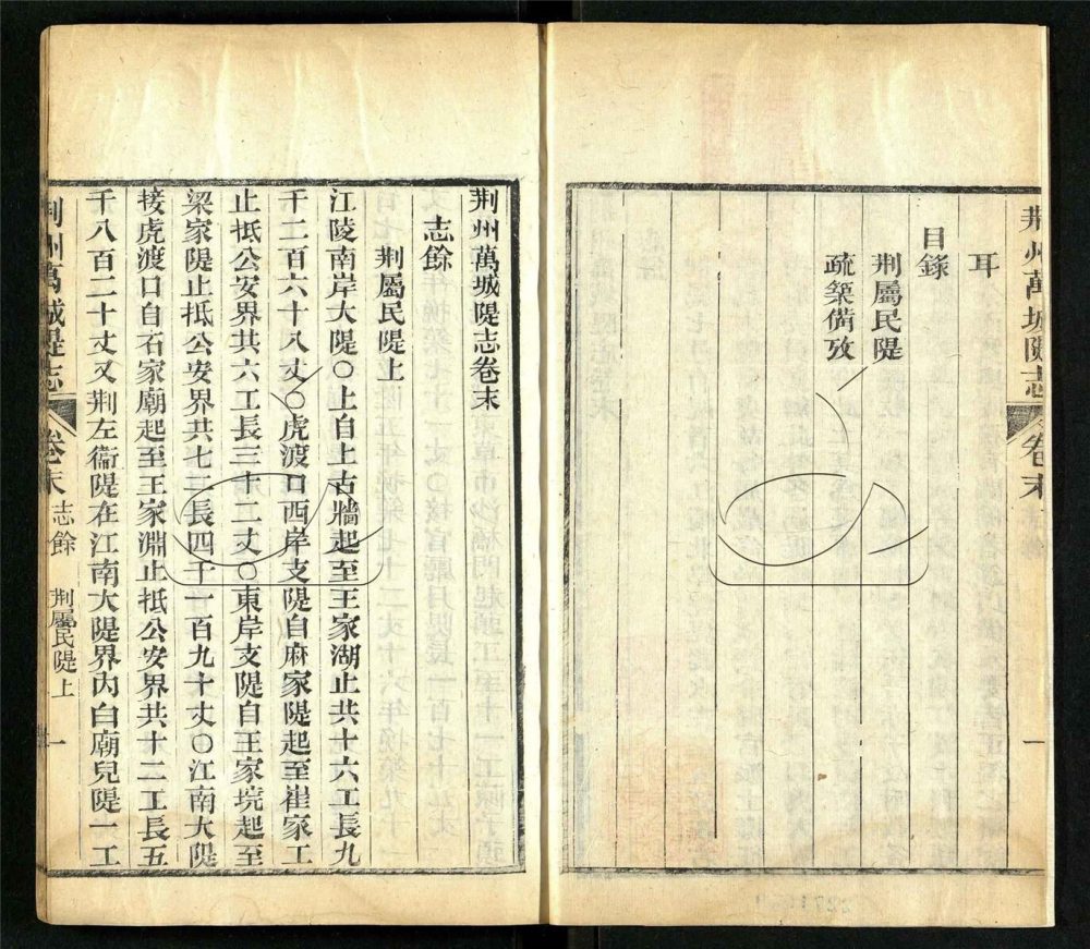 -荊州萬城堤志十卷首一卷末一卷-第六册__ -荊州萬城堤志十卷首一卷末一卷-第六册__