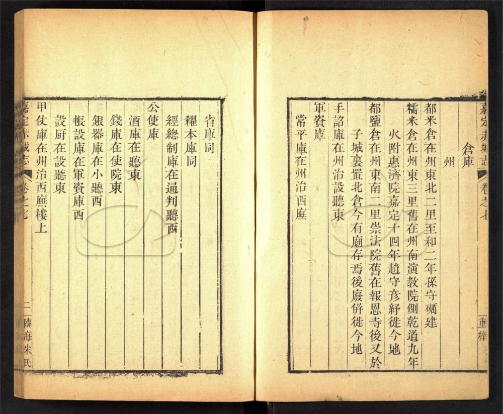 -【嘉定】赤城志四十卷，附文則二卷-第二册__