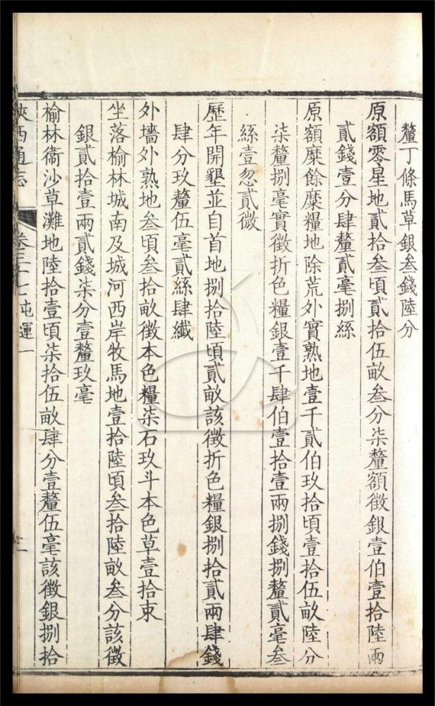 -【雍正】陝西通志一百卷首一卷-第三十七册__ -【雍正】陝西通志一百卷首一卷-第三十七册__