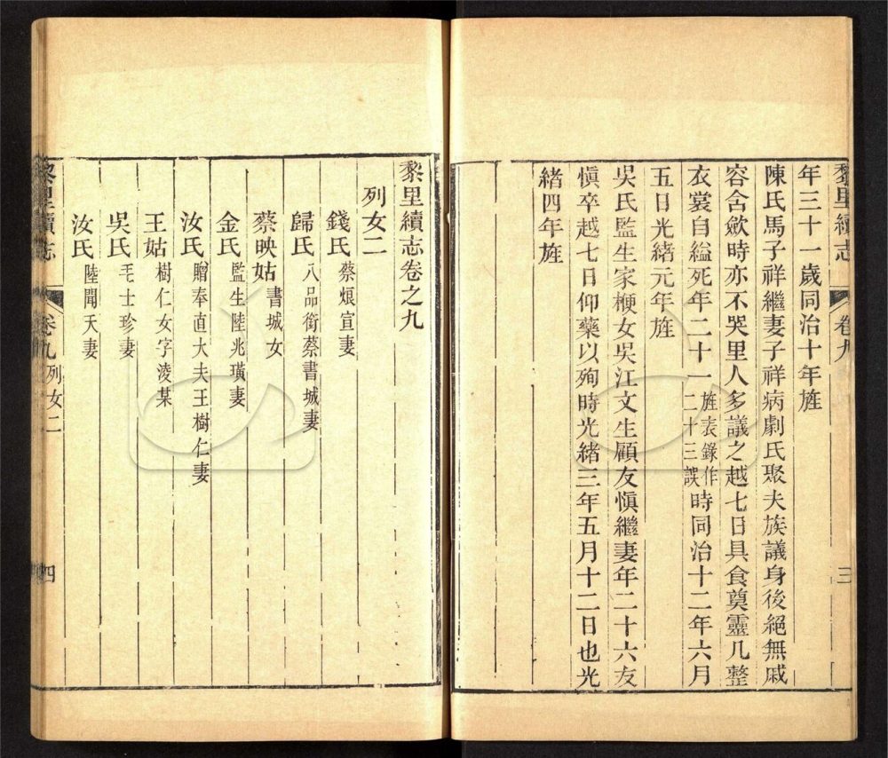 -黎里續志十六卷首一卷-第四册__ -黎里續志十六卷首一卷-第四册__