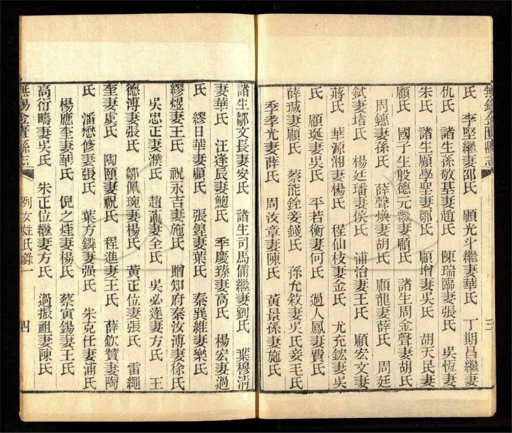 -【光緒】無錫金匮縣志四十卷首一卷-附殉難紳民表二卷，列女姓氏錄四卷-第十九册__