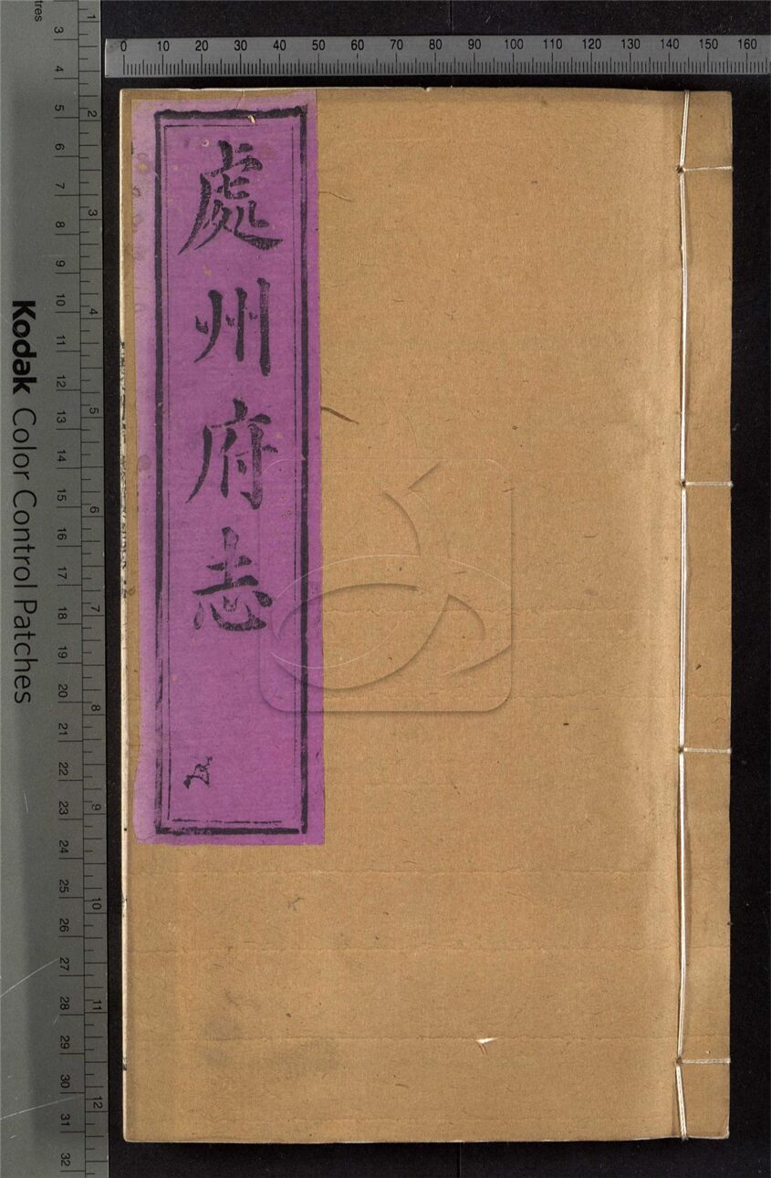 -【光緒】處州府志三十卷首一卷末一卷-第六册__