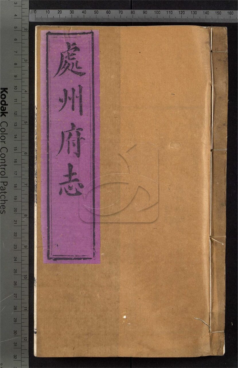 -【光緒】處州府志三十卷首一卷末一卷-第十六册__