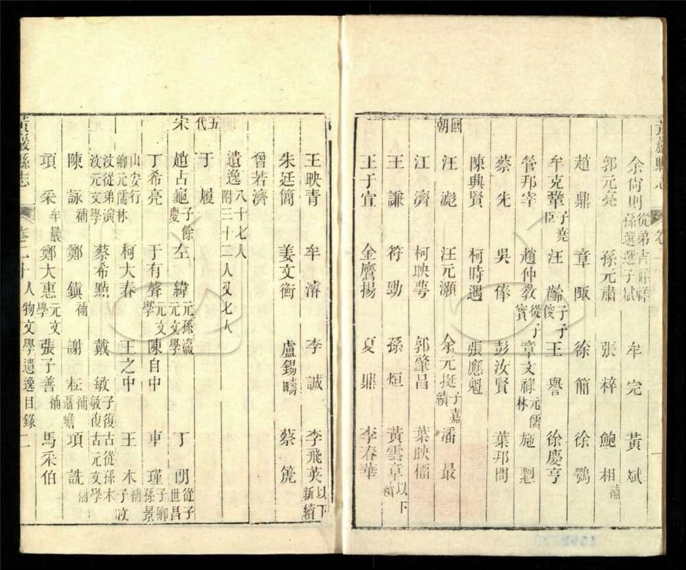 -【光緒】黃嚴縣志四十卷首一卷附校議一卷-第九册__ -【光緒】黃嚴縣志四十卷首一卷附校議一卷-第九册__