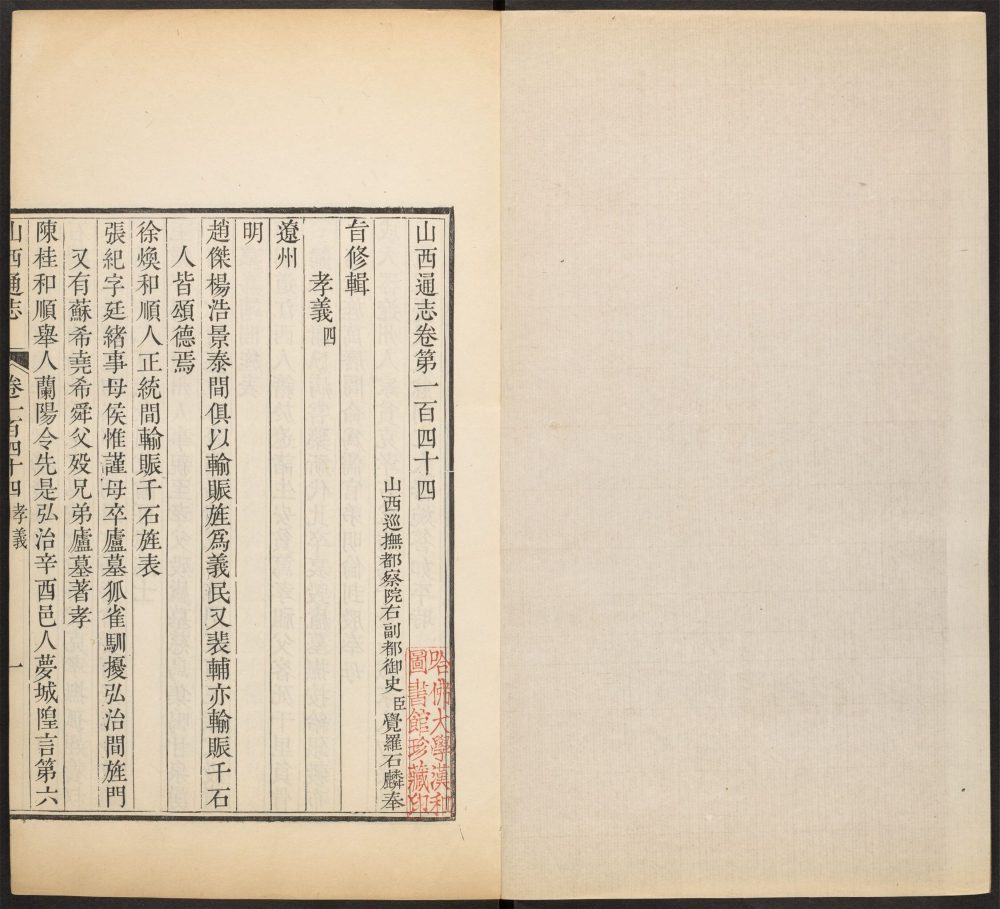 _山西通志_v.卷一百四十四-一百四十六__ _山西通志_v.卷一百四十四-一百四十六__