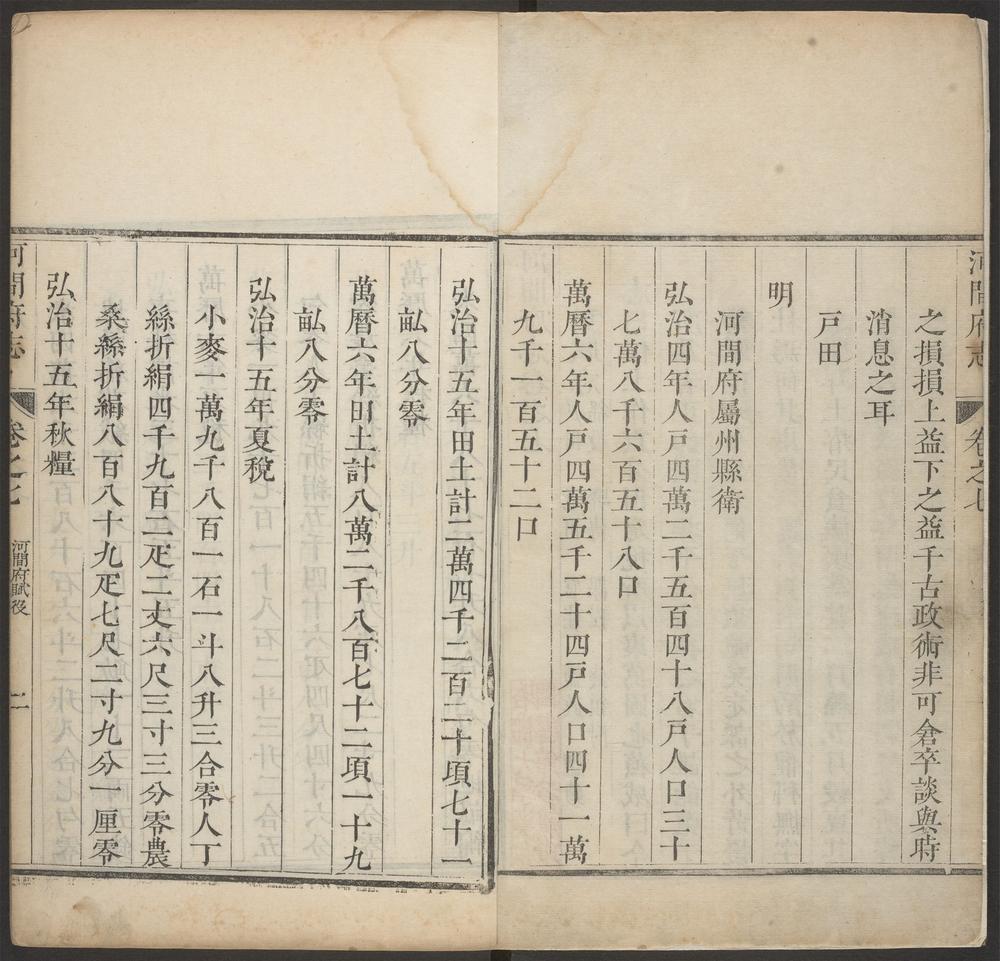 _河间府志_v.,卷七__ _河间府志_v.,卷七__