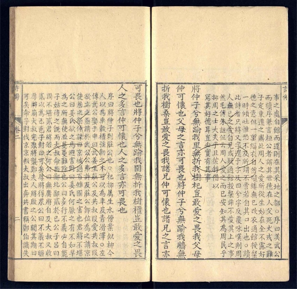 -詩經觸義六卷（又名詩觸）-第二册__