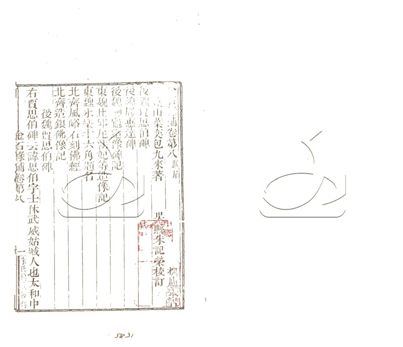 -行素草堂金石叢書（一名孫溪朱氏金石叢書）-第十三册__