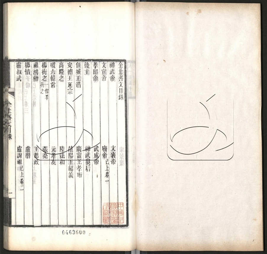 -全上古三代秦漢三國六朝文（殘卷）-第八册__