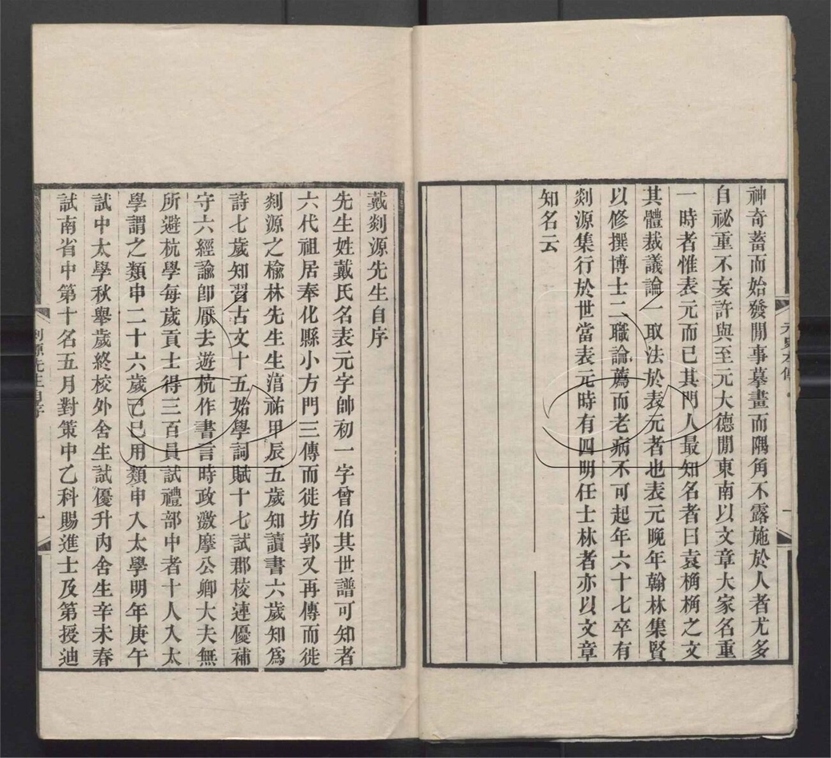 -剡源文鈔四卷附佚文一卷-第一册__ -剡源文鈔四卷附佚文一卷-第一册__
