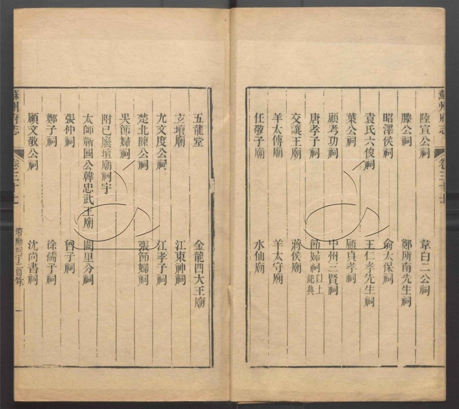 -（同治）蘇州府志一百五十卷首三卷-第二十五册__