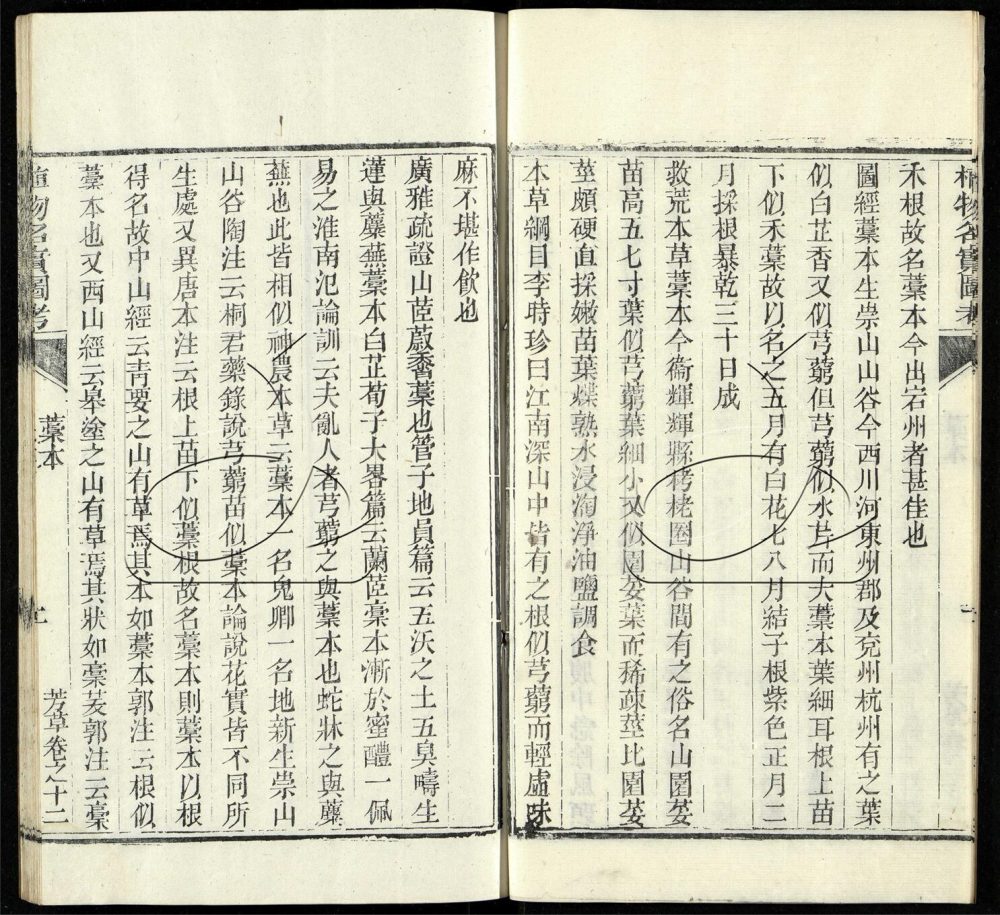 -植物名實圖考（殘）-第四册__