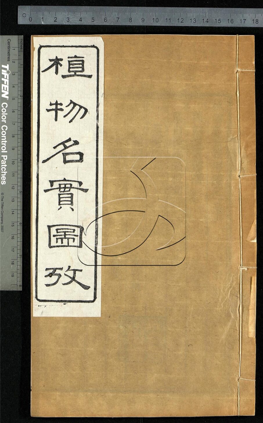 -植物名實圖考（殘）-第二十一册__