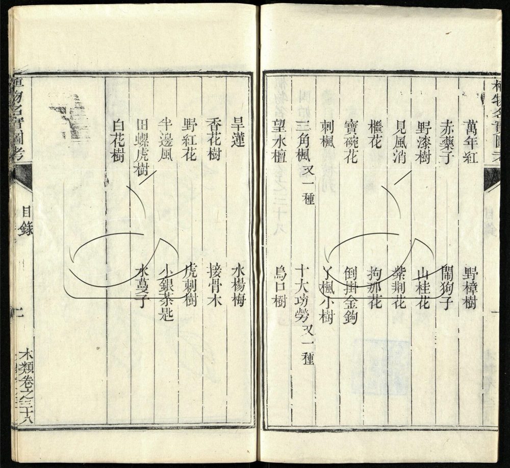 -植物名實圖考（殘）-第二十九册__