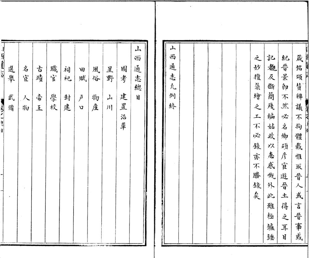 _(万历)山西通志三十卷__