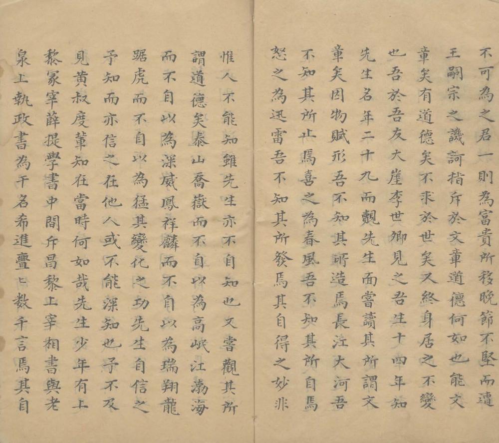 _大崖先生集二十卷一卷__