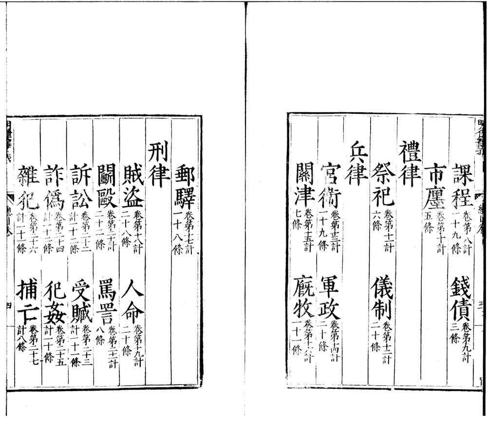 _大明律释义三十卷__