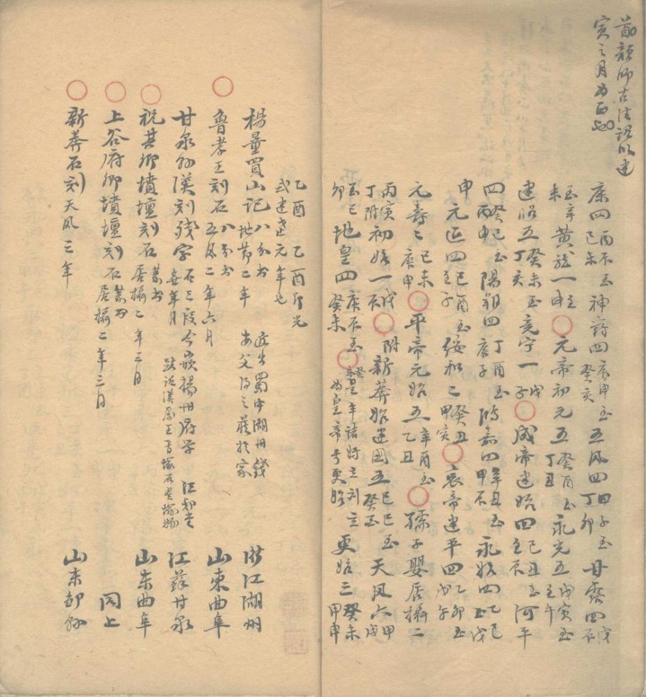 _建卿藏碑目一卷__