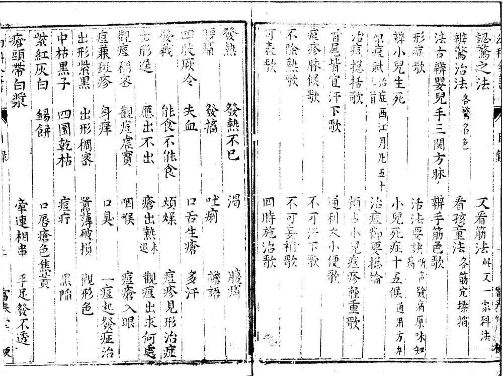 _新刻太医院校授丹溪秘藏幼科快捷方式全书四卷__ _新刻太医院校授丹溪秘藏幼科快捷方式全书四卷__