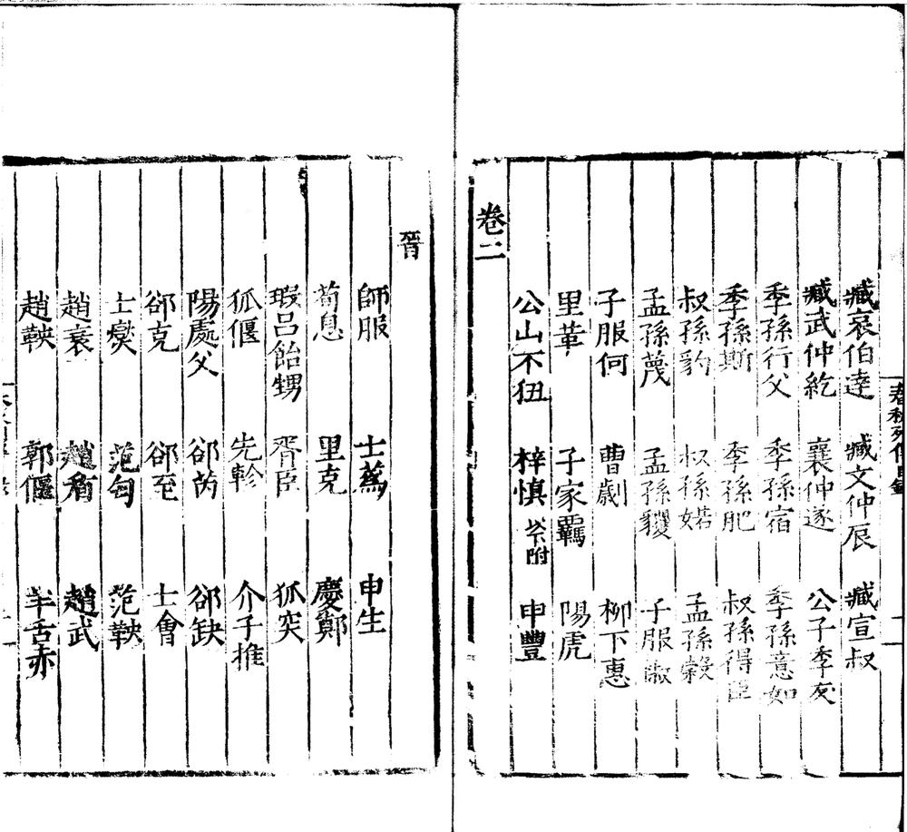 _春秋列传五卷__